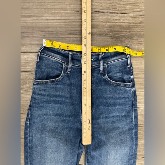 MOTHER‎ The Hustler Ankle Fray in Grasping At Straws Size 24 - Picture 7 of 14